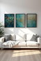 Wallity Huhu485S Pintura Decorativa en MDF con Marco (3 Piezas) 50 x 70 cm